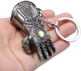 img 1 attached to 🔑 UVie Avengers Keychain Infinity Gauntlet: Revive the Superhero Spirit!