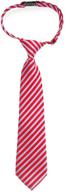 retreez classic striped microfiber pre tied boys' accessories: timeless style for the young gentlemen logo