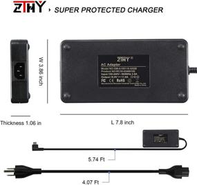 img 1 attached to 🔌 ZTHY 230W Razer Blade Laptop Charger: Compatible with Razer Blade Pro 17 & Blade 15 Base Advanced 2019 GTX1060 GTX1070 RTX2070 RTX2080 Laptop - RC30-0248 Power Supply