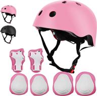 superlee adjustable kids helmet for ages 3-8 – boys & girls – suitable for multifunctional sports like skateboarding, biking, hiking, scooter riding, inline skating, longboarding, and skates логотип