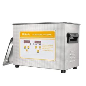 img 4 attached to Miitech Professional Digital Ultrasonic Cleaner: Unparalleled Cleaning Power