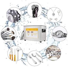 img 1 attached to Miitech Professional Digital Ultrasonic Cleaner: Unparalleled Cleaning Power