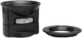 img 1 attached to Enhance Stability and Versatility with Manfrotto 325N Video Head Adapter Bowl Interface (Black)