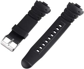 img 1 attached to 🕒 CakCity Band 1068 B Watch Band: Stylish and Durable for Fashionable Timekeeping