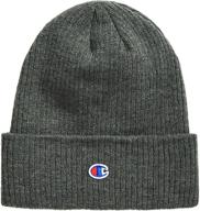 🧢 warm and stylish: discover the champion men's winter beanie logo