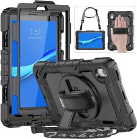 img 4 attached to HXCASEAC Shockproof Protector Rotating Shoulder Tablet Accessories for Bags, Cases & Sleeves