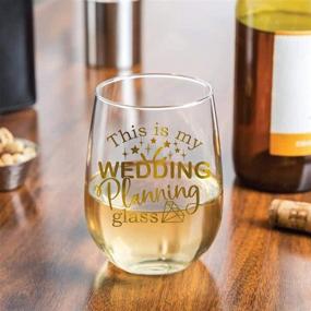 img 1 attached to Бокал для вина «Планирование свадьбы» Stemless