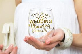 img 3 attached to Бокал для вина «Планирование свадьбы» Stemless