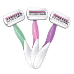 img 2 attached to 🪒 Smooth and Sensational: BIC Soleil Sensitive Women's 3-Blade Disposable Razor Gift Set, 10 Count