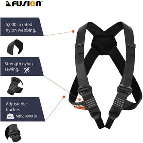 img 3 attached to Fusion Climb Rescue Zipline Harness