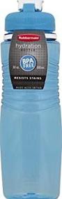 img 1 attached to 💧 Rubbermaid Chug Bottle for Hydration, 30 oz, Varied Colors