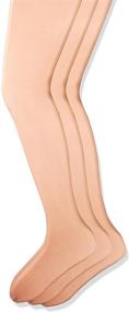 img 1 attached to Trimfit Little Spandex Pantyhose 3 Pack Girls' Clothing