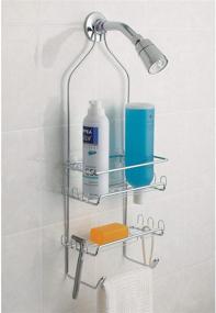 img 1 attached to IDesign Steel Hanging Shower Organizer