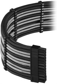 img 2 attached to CableMod E-Series Pro ModFlex Sleeved Cable Kit For EVGA G5 / G3 / G2 / P2 / T2 (Black + Silver)