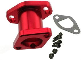 img 2 attached to TC-Motor High Performance Red Intake Pipe Inlet Manifold Gasket Screw for Predator 212cc, Honda GX200, & Chinese OHV Engines – Fits 6.5HP Chinese 196cc Clone Engines, Ideal for Mini Bikes & Go Karts