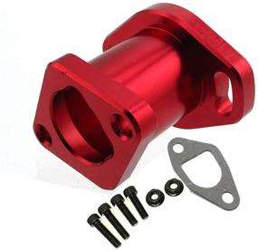 img 1 attached to TC-Motor High Performance Red Intake Pipe Inlet Manifold Gasket Screw for Predator 212cc, Honda GX200, & Chinese OHV Engines – Fits 6.5HP Chinese 196cc Clone Engines, Ideal for Mini Bikes & Go Karts