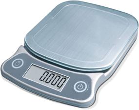 img 3 attached to 🍽️ EatSmart Precision Elite Scale: 15 lb. Capacity, UltraBright Display & Stainless Steel Digital Kitchen Scale - Silver, 1 Count Pack