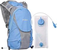 🎒 kuyou hydration pack for kids - lightweight water backpack with 1.5l bladder for festivals, hiking, biking, climbing, and running logo