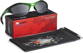 img 3 attached to 🕶️ Children's 3-12 Yrs Frame Sports Sunglasses - Boys' Accessories
