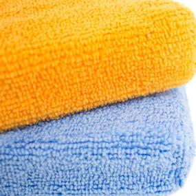 img 3 attached to Zwipes Microfiber Kitchen and Bathroom Cleaning Sponges: Efficient 2-Pack for Washing, Drying, Dusting, and Polishing