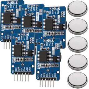 img 4 attached to ⏰ ICQUANZX DS3231 AT24C32 Clock Module - Real Time Clock Module IIC RTC Module for Arduino (5PCS)