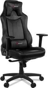 img 3 attached to 💺 Arozzi VERNAZZA-BK Ergonomic Computer Gaming/Office Chair, Black