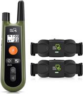 🐶 dog care remote dog training collar with shock, vibration, and beep modes - rechargeable, long range remote control for large and medium dogs (15-100lb) логотип