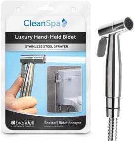 img 2 attached to Brondell CSL-40 CleanSpa Luxury Silver Handheld Bidet Shattaf Sprayer