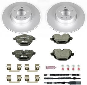 img 1 attached to 🚗 Задний тормозной комплект BMW Euro-Stop ESK6040 от Power Stop.