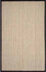 img 3 attached to NuLOOM Seagrass Area Rug Black