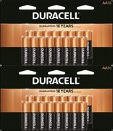 coppertop aa alkaline batteries - 16 count, long lasting double a battery for household and business - all-purpose performance (2 pack) logo