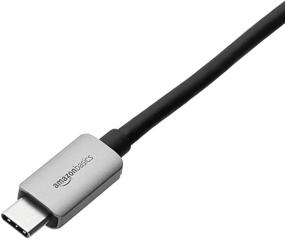 img 1 attached to High-Quality AmazonBasics USB C DisplayPort Cable for Crisp Audio-Visual Connectivity