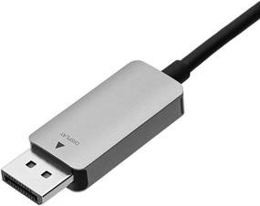 img 2 attached to High-Quality AmazonBasics USB C DisplayPort Cable for Crisp Audio-Visual Connectivity
