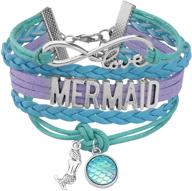 hollp mermaid infinity bracelet jewelry logo