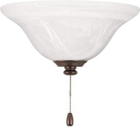 img 1 attached to Progress Lighting P2660-20 AirPro One DC LED Ceiling Fan Light Kit in Antique Bronze Finish