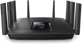 img 4 attached to 🌐 Ultimate Linksys EA9500 Tri-Band Wi-Fi Router - Fast, Powerful & Stylish Black Max-Stream AC5400 MU-Mimo Wireless Router for Home