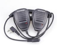 📻 enhanced baofeng bf-s112 two way radio speaker - 2 pack logo