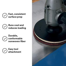 img 1 attached to Scotch-Brite Surface Conditioning Discs - Metal Surface Prep - Hook and Loop - Aluminum Oxide - Medium Grit - 4.5” diam. - Pack of 10