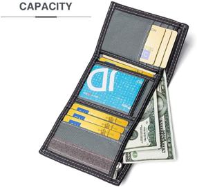 img 2 attached to Wallet OURBAG Trifold Bifold One_Size Men's Accessories for Wallets, Card Cases & Money Organizers