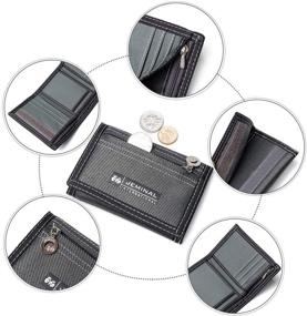 img 1 attached to Wallet OURBAG Trifold Bifold One_Size Men's Accessories for Wallets, Card Cases & Money Organizers