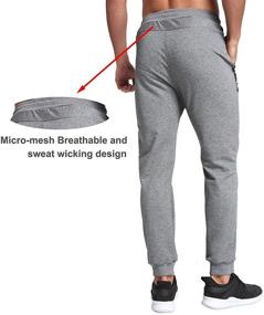 img 3 attached to JustDay Joggers Sweatpants Jogging Pockets Sports & Fitness for Team Sports