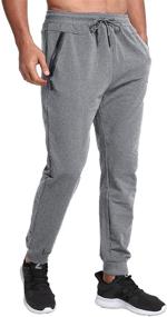 img 4 attached to JustDay Joggers Sweatpants Jogging Pockets Sports & Fitness for Team Sports