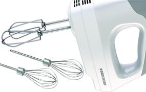 img 1 attached to 🔌 Powerful 250-Watt White/Grey Hand Mixer by Black & Decker - MX3000W Review