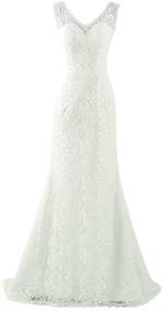 img 4 attached to SIQINZHENG Mermaid Wedding Dresses Bridal Women's Clothing and Dresses