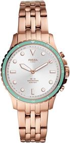img 4 attached to 🕐 Fossil Women's FB-01 Stainless Steel Hybrid Smartwatch: Activity Tracking & Smartphone Notifications