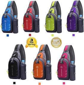 img 3 attached to 🎒 Waterproof Shoulder Cross Body Backpacks and Versatile Daypacks for Portability