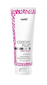 img 4 attached to ⚡️ Coochy Plus Intimate Shaving Cream SWEET BLISS - MOISTURIZING+ Formula for Rash-Free Pubic, Bikini Line, Armpit Shaving - Prevents Razor Burns, Bumps & In-Grown Hairs (8oz Tube)