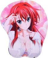 🖱️ high school dxd - rias 3d gaming mouse pads with wrist rest and 2way skin (mp048) logo