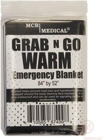 img 4 attached to MCR Medical Silver Emergency Blanket