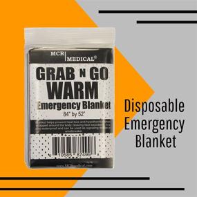 img 3 attached to MCR Medical Silver Emergency Blanket